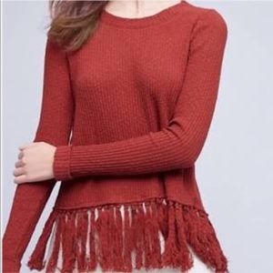 Eri Ali Malla Pullover Tassel Fringe Sweater